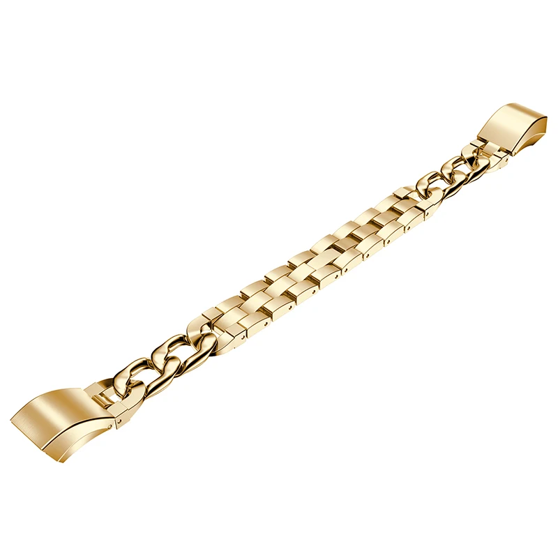 Нержавеющая сталь ремешок для наручных часов на запястье Fitbit Alta hr/Fitbit Smart часы