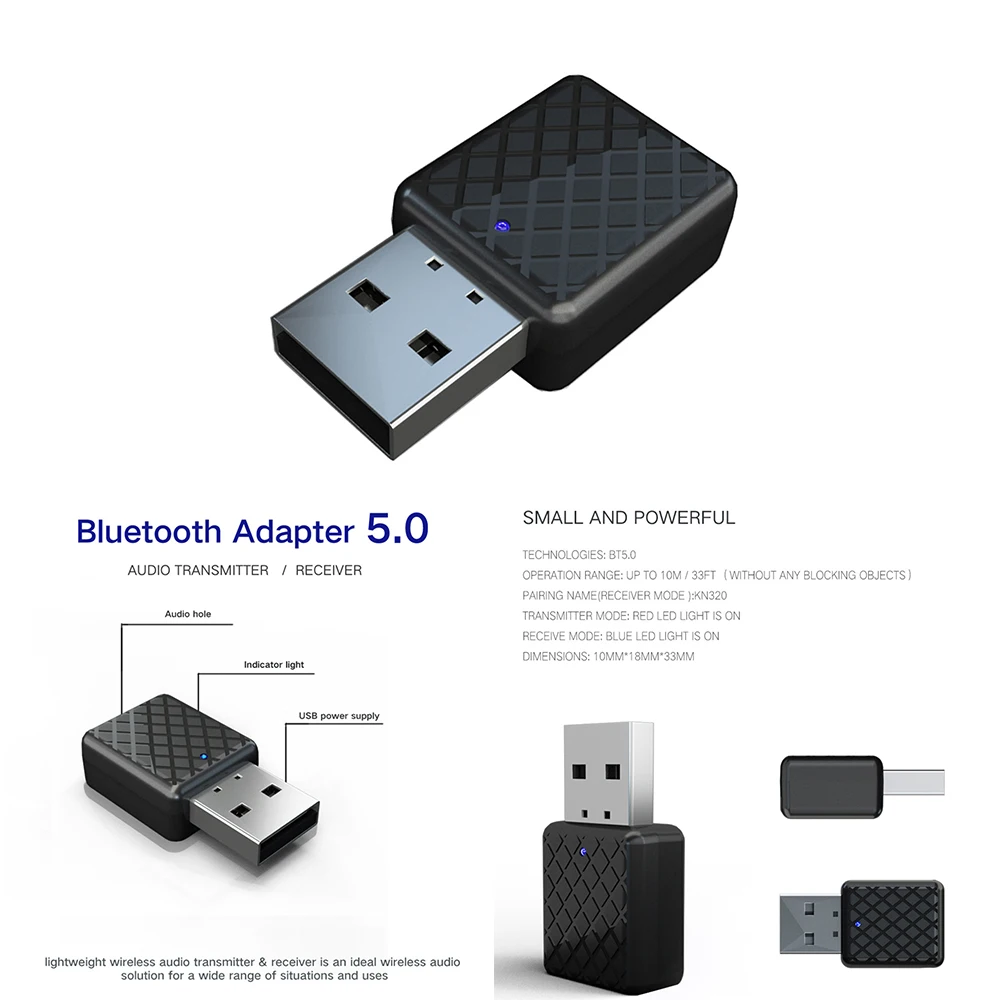 2 в 1 передатчик приемник 3 5 мм Aux A2DP AVRCP Bluetooth 0 беспроводной стерео аудио адаптер