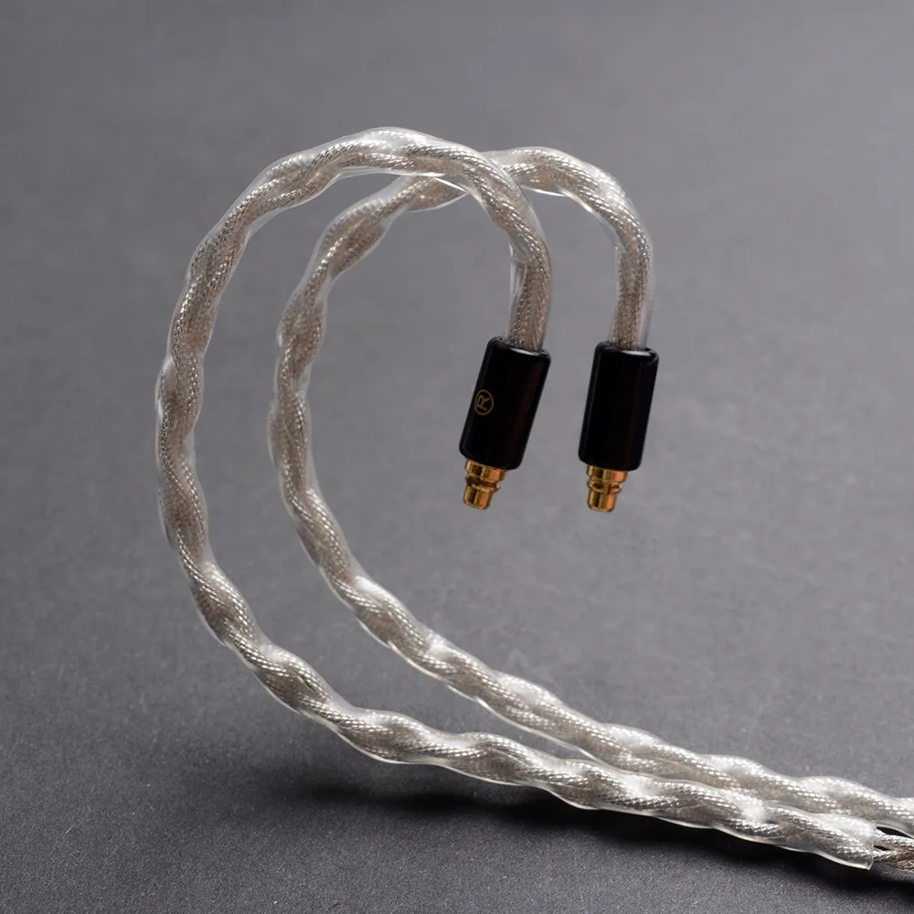 OKCSC 3 5 мм разъем MMCX обновленный кабель для наушников сменный шнур DIY SHURE SE215 SE315 SE425