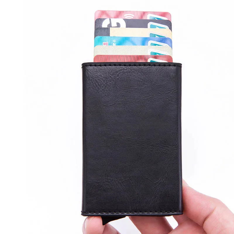 2019 новый стиль держатель для кредитных карт визитница ID с RFID блоком чтения