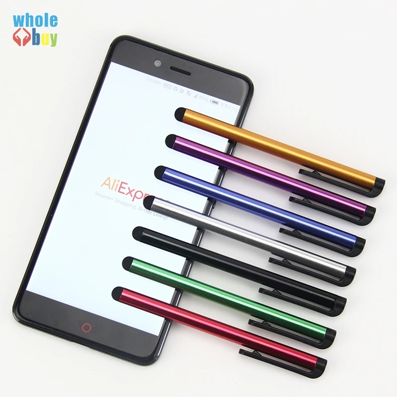 Goede 3000 Stks/partij Capacitieve Touchscreen 7.0 Stylus Pen Voor Iphone Ipad Ipod Touch Pak Voor Andere Smart Phone Tablet Metalen Stylus Pen