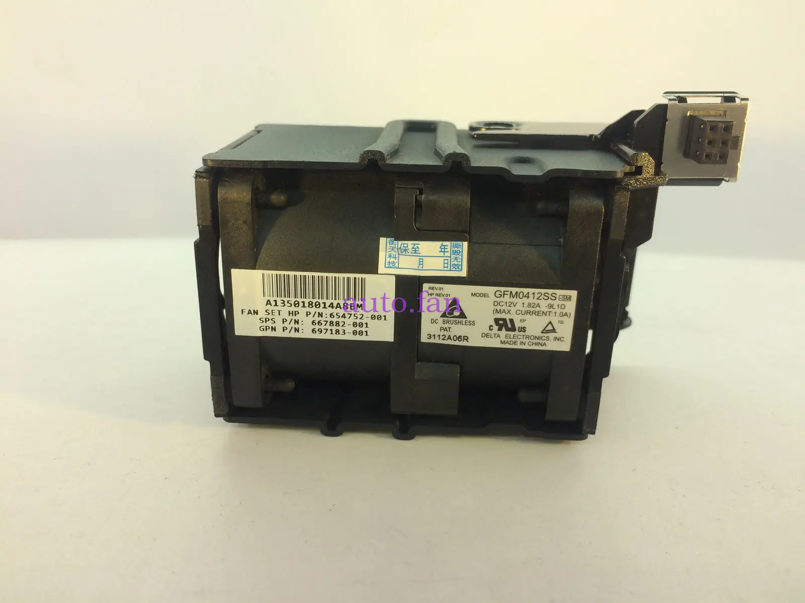 

For Cooling Fan for ProLiant DL360P DL360E G8 Fan Module 654752-002 654752-002 667882-001 697183-002 697183-001 GFM0412SS Fan