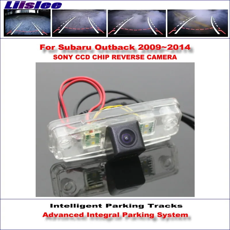 

Liislee Intelligentized камера заднего хода для Subaru Outback 2009 ~ 2014 / Outback Sport 2007-2011 динамические направляющие треки