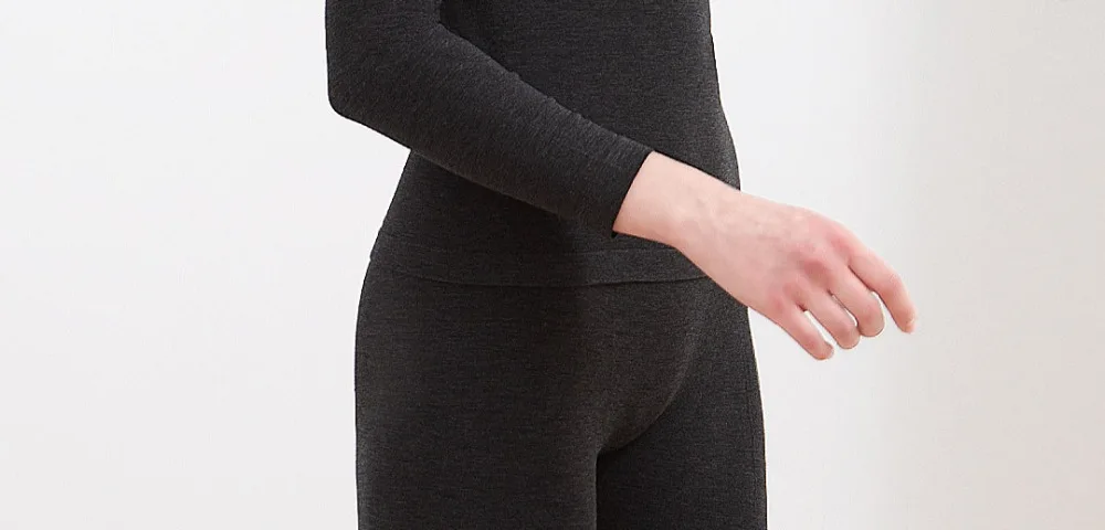 xiaomi mijia COTTONSMITH Женский бархатный бесшовный теплый костюм зимнее базовое пальто осенняя теплая одежда