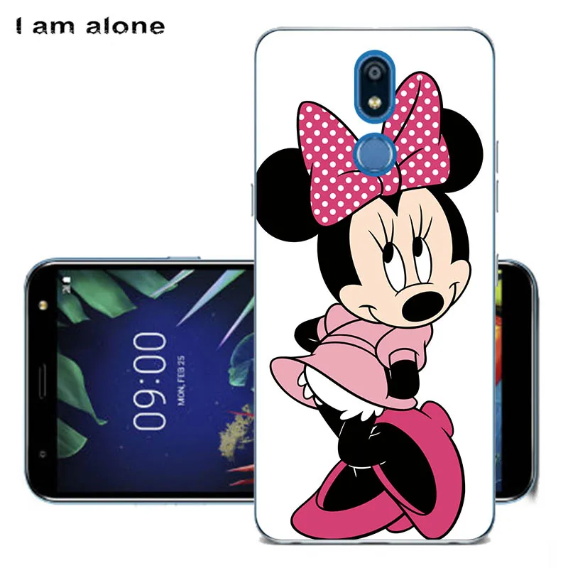 Чехлы для телефонов I am alone для LG K40 5,7 дюйма, термополиуретановые чехлы с милым рисунком, модные чехлы для LG K40 - Цвет: Solf TPU AA17