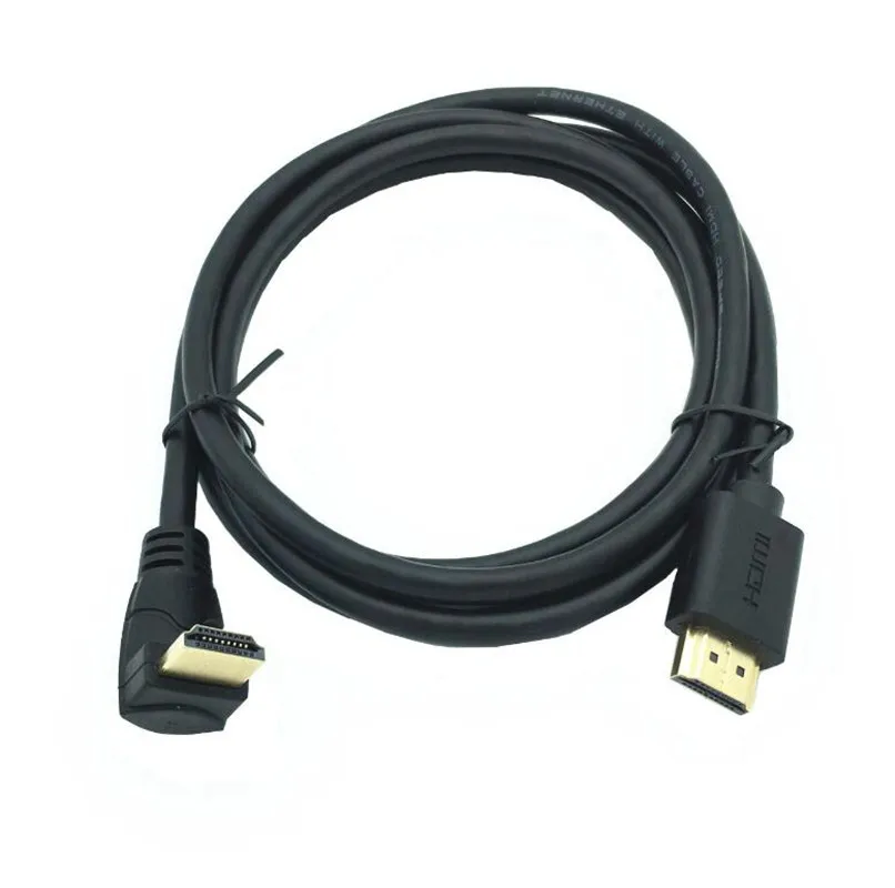 4K * 2K 60HZ HDMI 2 0 A папа к v2.0 кабель вниз и вверх влево вправо Угловой 90 градусов