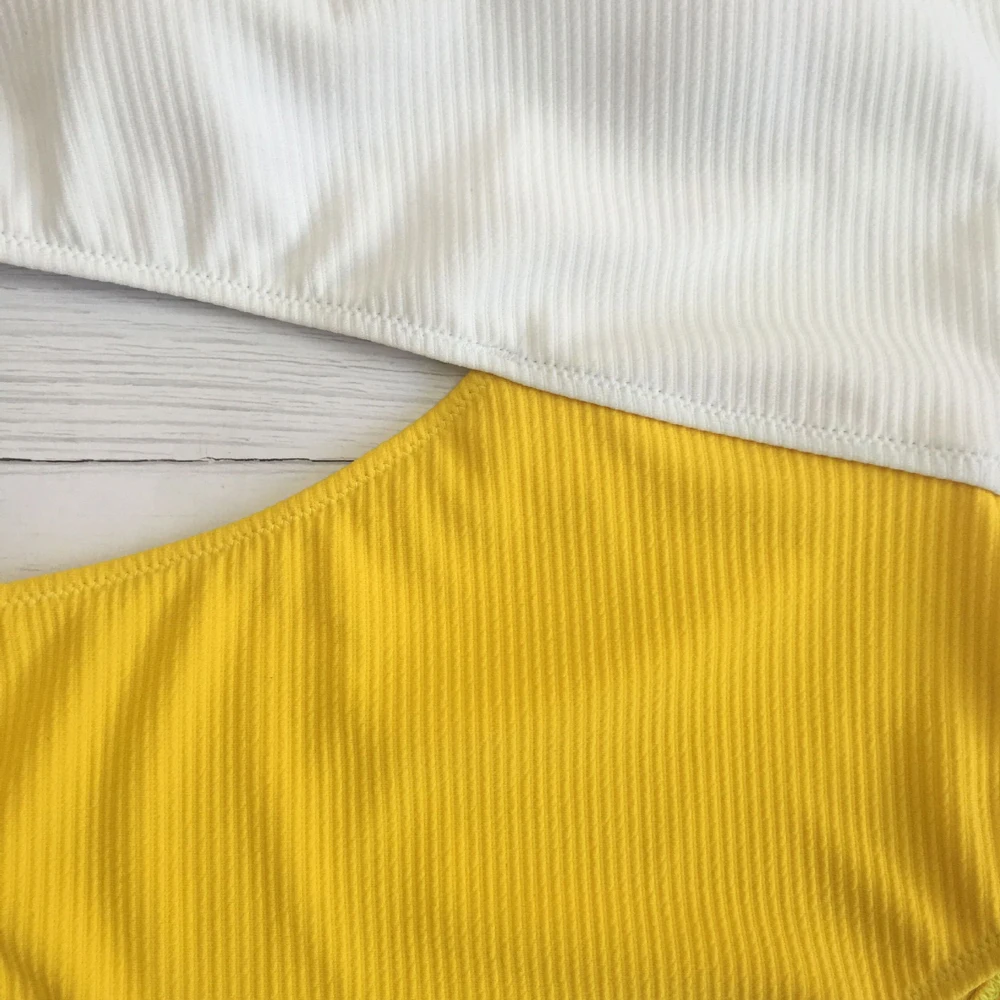 Новинка 2018 купальник на одно плечо Женский цельный специальный тканевый