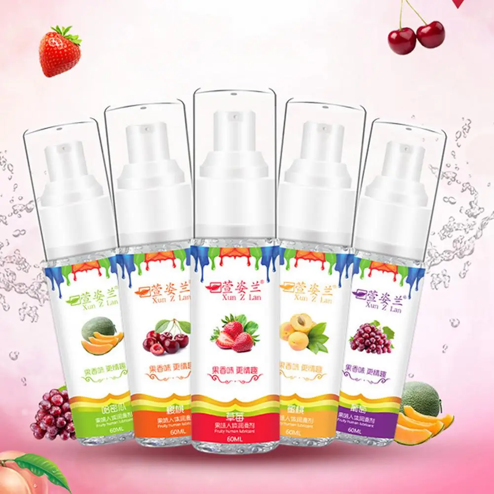 Фруктовый вкус влагалища смазка для тела на водной основе возбуждающая продукт