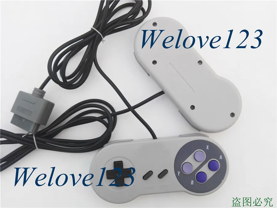 For SNES Controller Gamepad Joystick for Nintendo Console Grey 16 Bit Game Gaming | Электроника