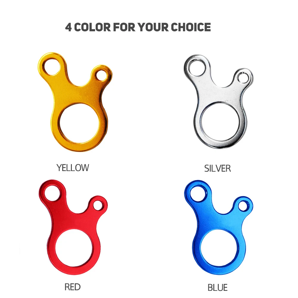 Новинка 4 цвета 5 шт. держатель для веревки кемпинга яркий карабин Прямая поставка