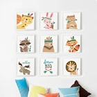 Картина на холсте с изображением индийских животных, 07 г