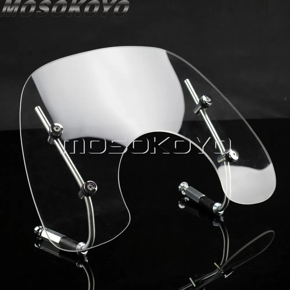 Прозрачный скутер мотоцикл лобовое стекло ветер экран Touring Fly экран для Vespa Primavera 150 Fly экран