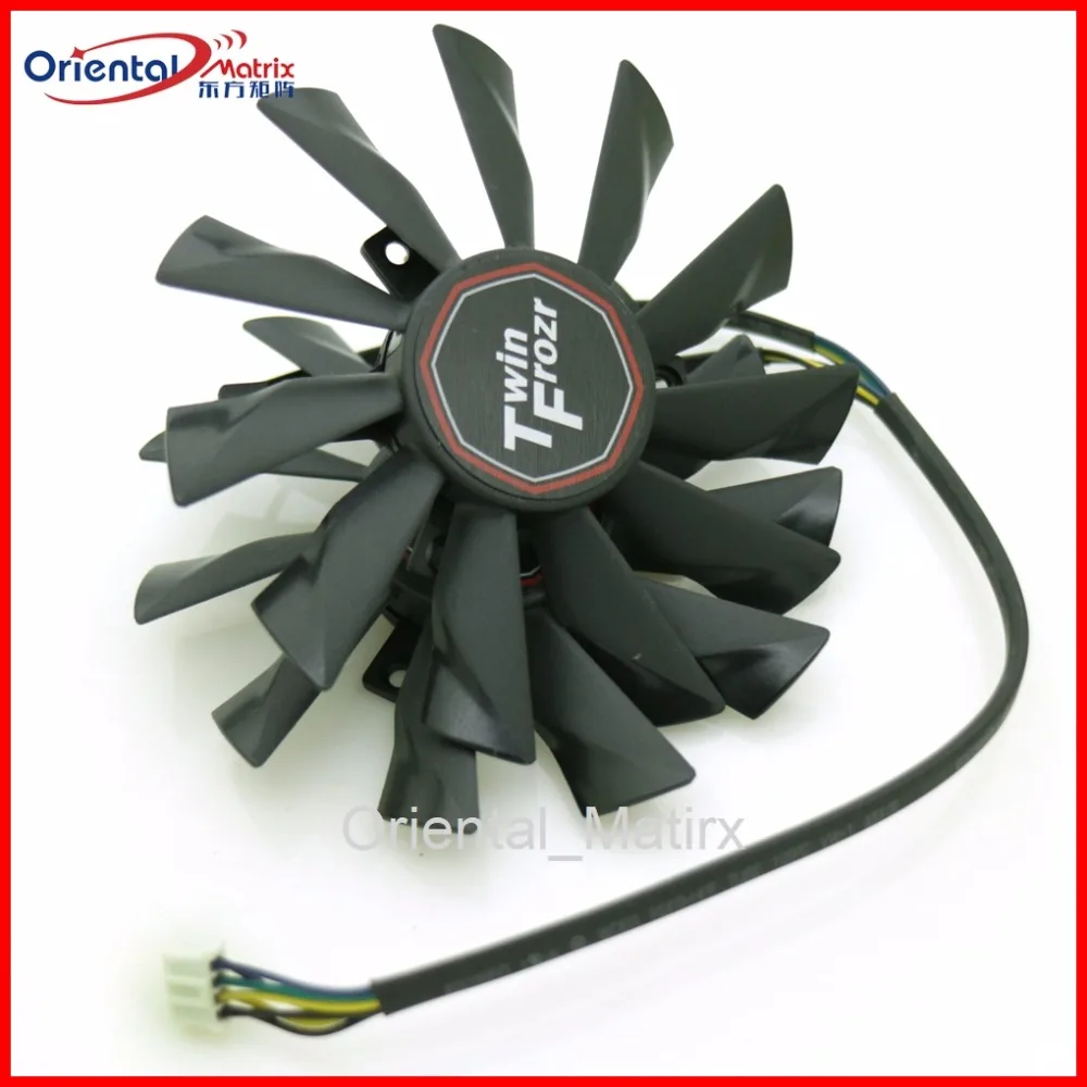 2 шт./лот PLD10010S12HH DC12V 0 40a 95 мм 4 контактный VGA вентилятор для MSI R7 260X графической карты