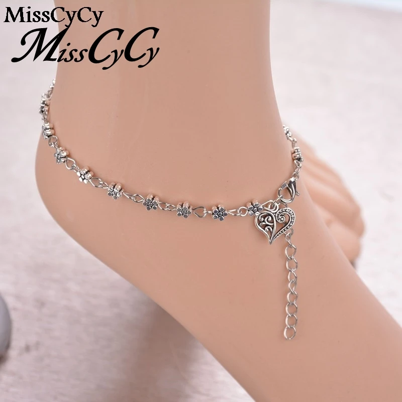 Женский винтажный браслет MissCyCy серебряный с цветком сливы ювелирное изделие в