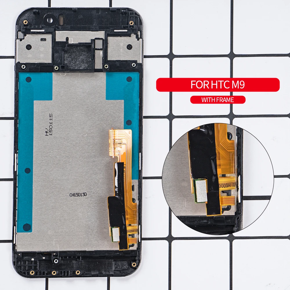 ЖК дисплей OTMIL 5 0 дюйма для HTC ONE M9 с сенсорным экраном и рамкой дигитайзер в сборе