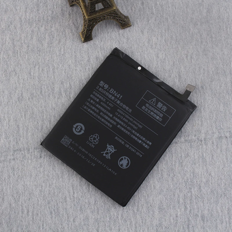 ocolor For Xiaomi BN41 Battery 4000mAh for xiaomi Redmi Note 4 MTK Helio X2 4X Pro 4G+64G Backup Smartphone+Tools | Мобильные