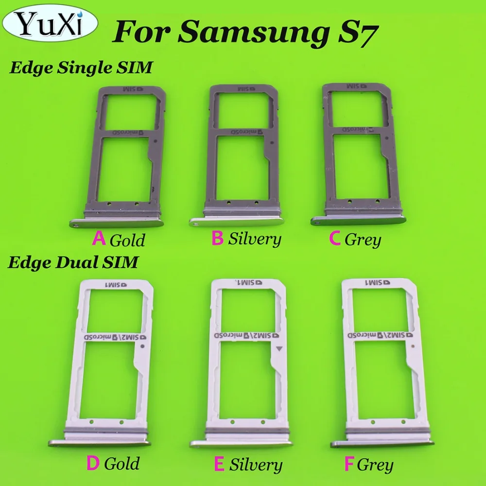 Лоток для Sim карты YuXi Samsung Galaxy S7 edge G935 G935F G935A|sim card tray|sim reader holdertray holders |