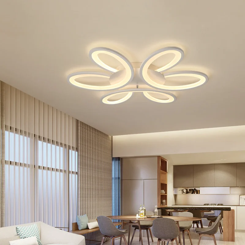 Потолочная люстра светодиодная для гостиной столовой умного дома|lustre chandelier|ceiling