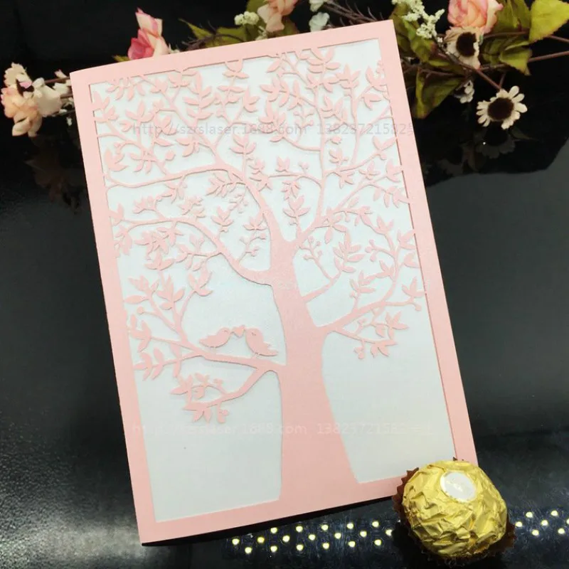 Пустая внутренняя страница Романтическая Свадебная вечеринка деликатный резной