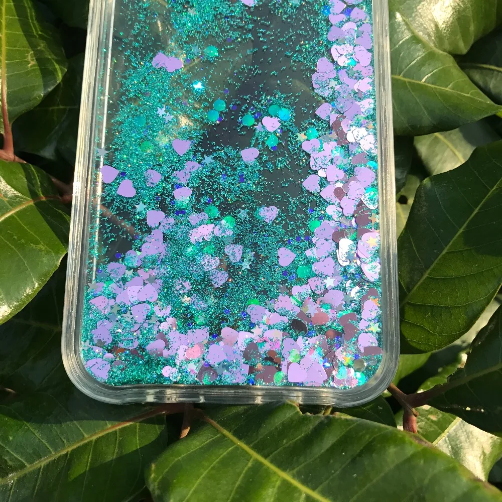 For Samsung J3 2015 Water Cases Liquid Heart Stars Glitter Dynamic Quicksand Soft Phone Case Cover for J300 Coques Funda |