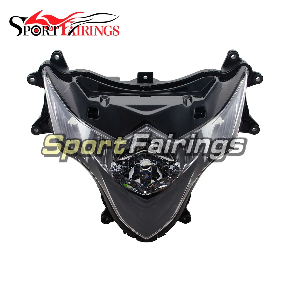 

Передняя фара в сборе подходит для Suzuki K9 GSX-R1000 GSXR1000 09-14 2009 2010 2011 2012 2013 2014 мотоциклетная фара с прозрачными линзами Новинка