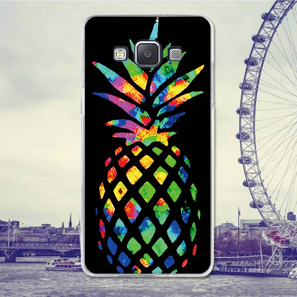 For Coque Samsung Galaxy A5 A500 A500F A500H Case Cover 5.0 Feather Cartoon Rubber Silicone 2015 Phone Cases | Мобильные телефоны и