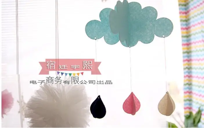 3D детская кроватка подвесной декор настенный стикер Детская игровая палатка