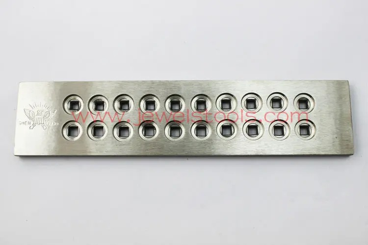 Drawplate из карбида вольфрама квадратной формы различные модели 3 10 5 00 мм 7 номер