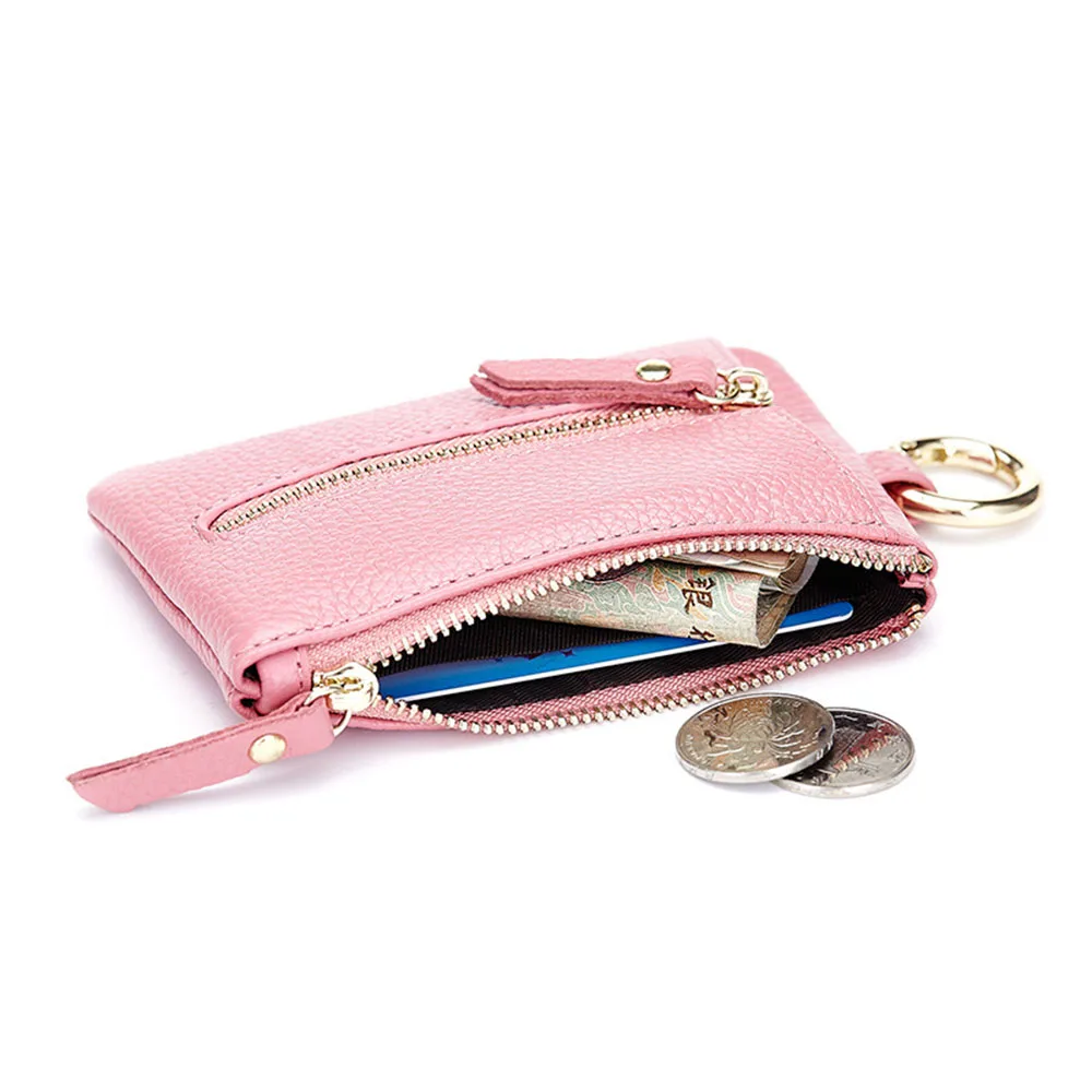 Натуральная кожа кошельки Ключевые Для мужчин Key Holder ключница ключи Организатор