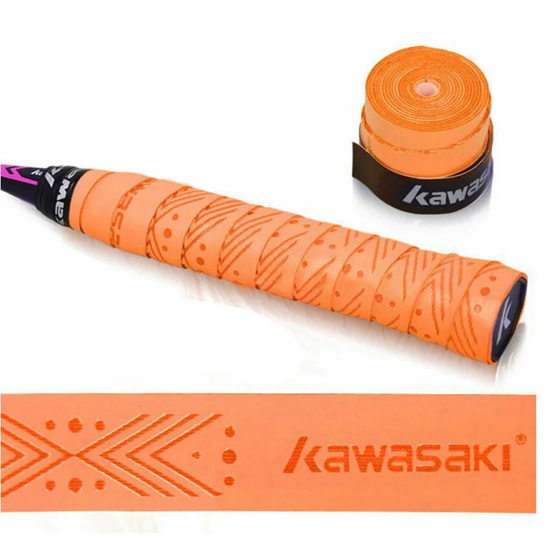 10 шт. Kawasaki дышащие свитшоты Ovegrip для бадминтона теннисной ракетки захватная лента