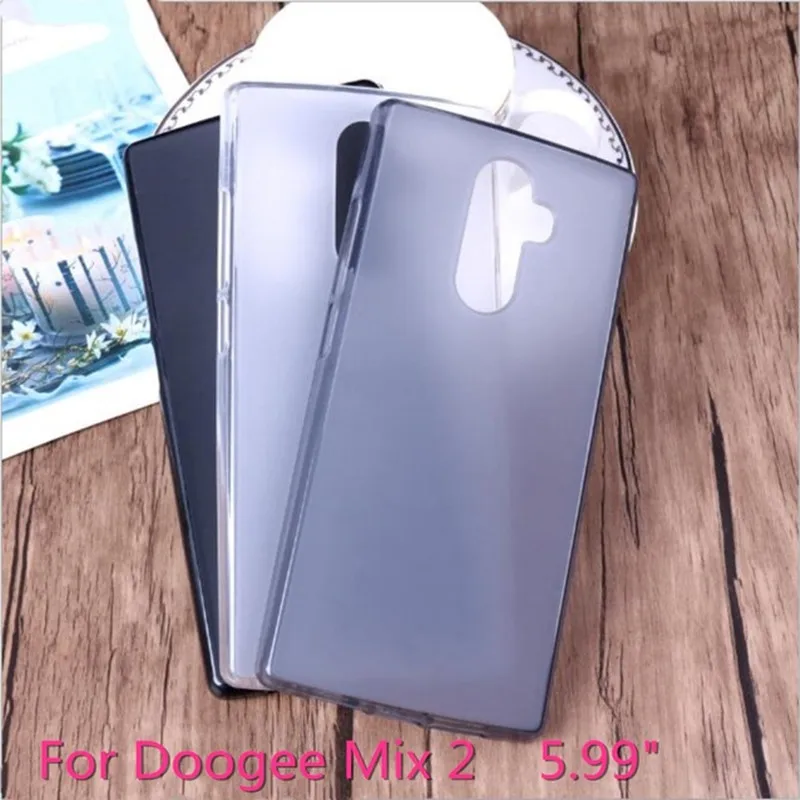 Mpcqc Чехол Для Doogee Mix 2 5.99 &quotЧехол Мягкий матовый Пудинг ТПУ мягкий силиконовый
