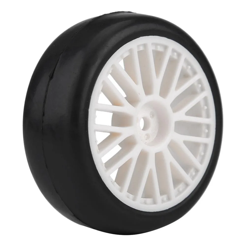 4 шт. Радиоуправляемый Ступица колеса 1/10 аксессуары для дрифта обод с шиной Traxxas HSP