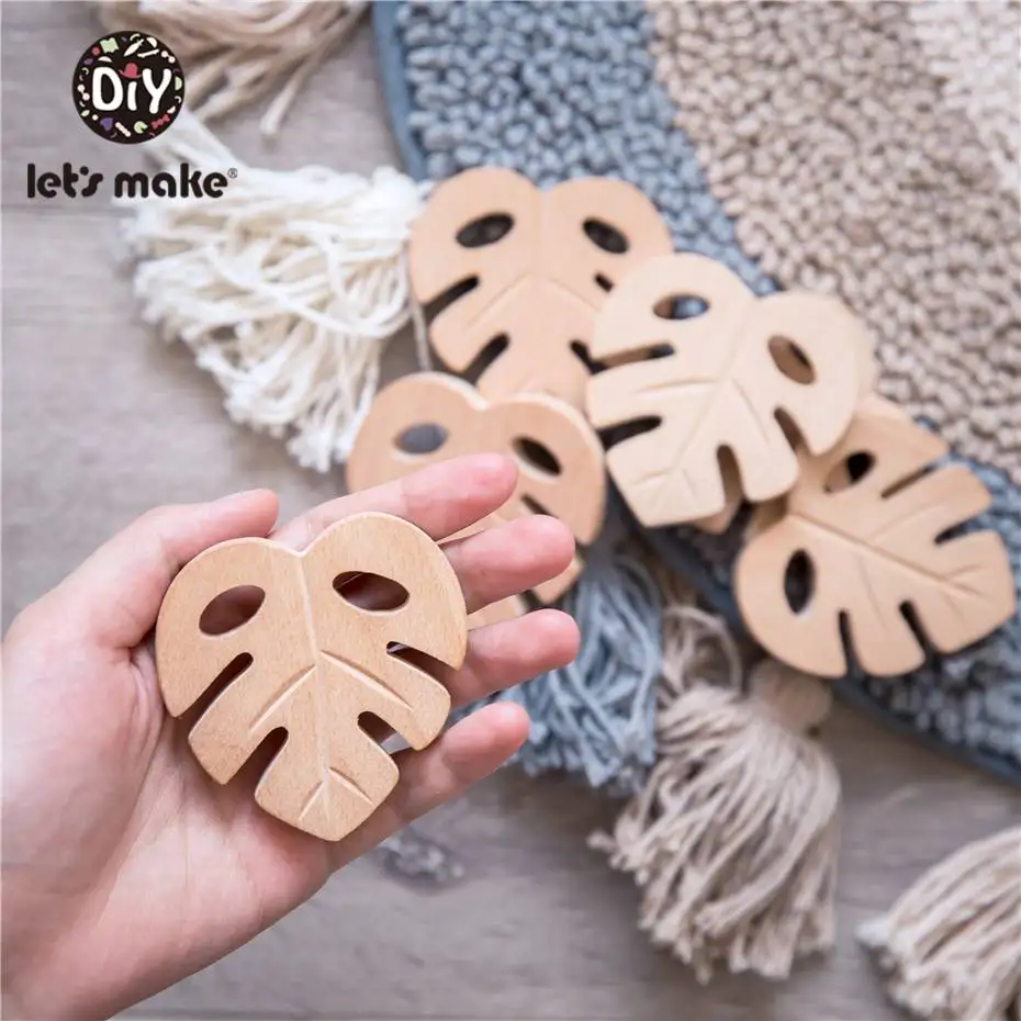 Детский деревянный Прорезыватель для зубов 10 шт.|Детские прорезыватели| |