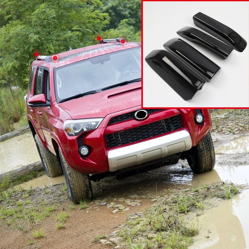 Подходит для Toyota 4runner N280 2010-2018 автомобильные аксессуары Черный Автомобильный