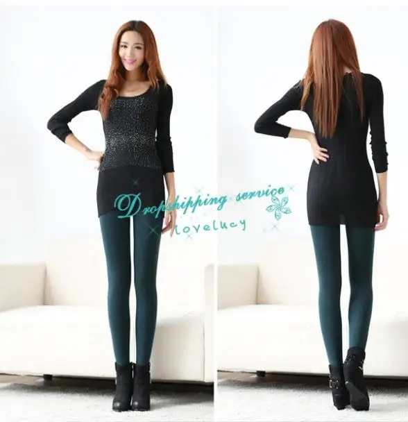 Leggings Plus Velvet Was Thin Warm Seamless Integration Boutique Ladies Render Pants Free Shipping | Женская одежда
