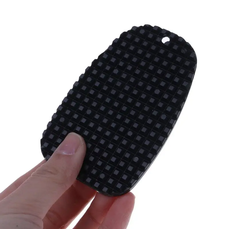 1 шт. черная универсальная мотоциклетная пластиковая боковая подставка