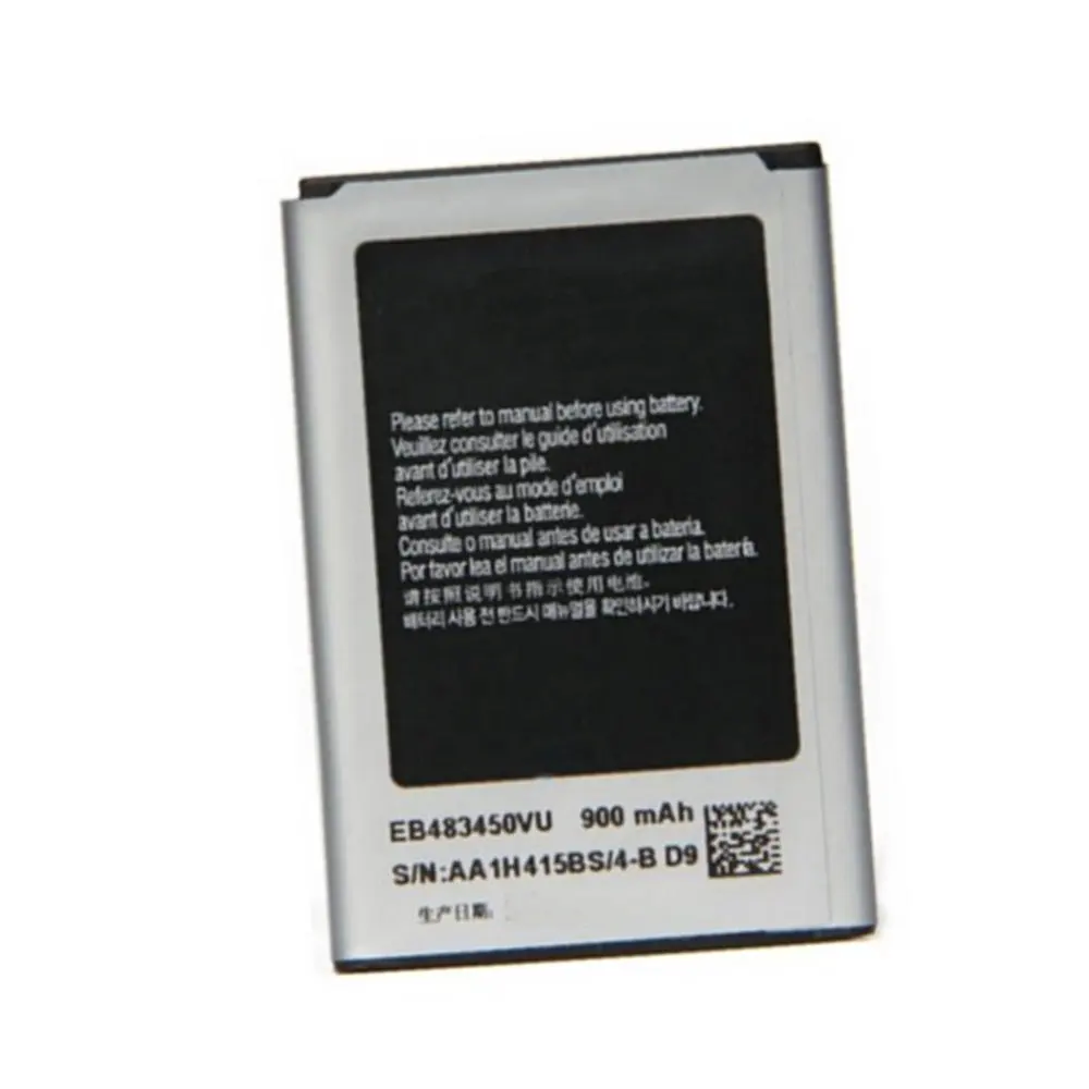 Высокое качество Замена батареи 900mAh EB483450VU для Samsung GT C3630 S5350 C3752 C3230 C3528