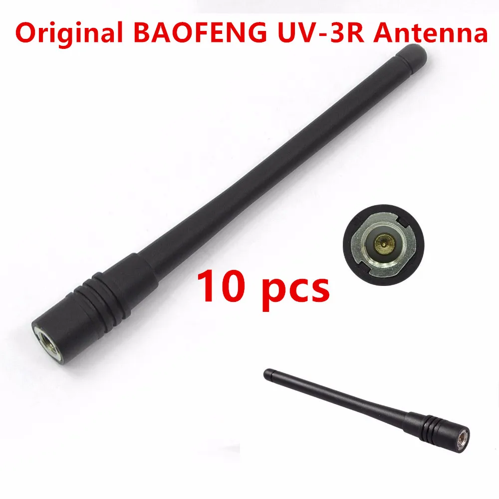 XQF 10 шт. Baofeng WalkieTalkie антенна 136 174/400 470 МГц УВЧ SMA разъем для BaoFeng UV 3R TwoWayRadio
