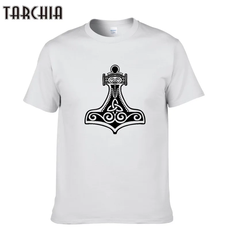 Футболка TARCHIA мужская с круглым вырезом стильная тенниска в стиле хип-хоп