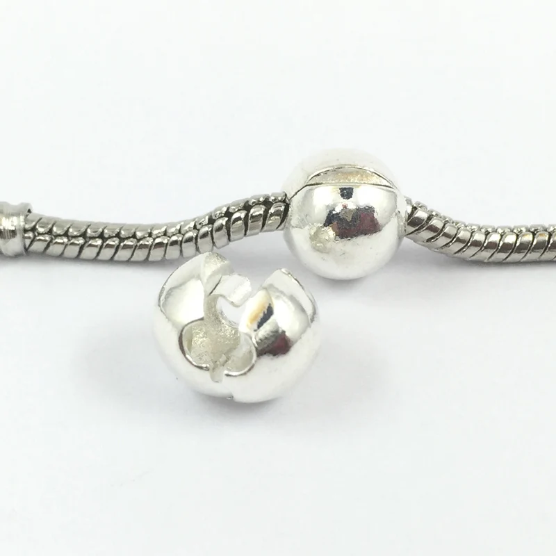 Посеребренные Круглые скрепки бусины замочки фиксаторы уход за кожей лица маска