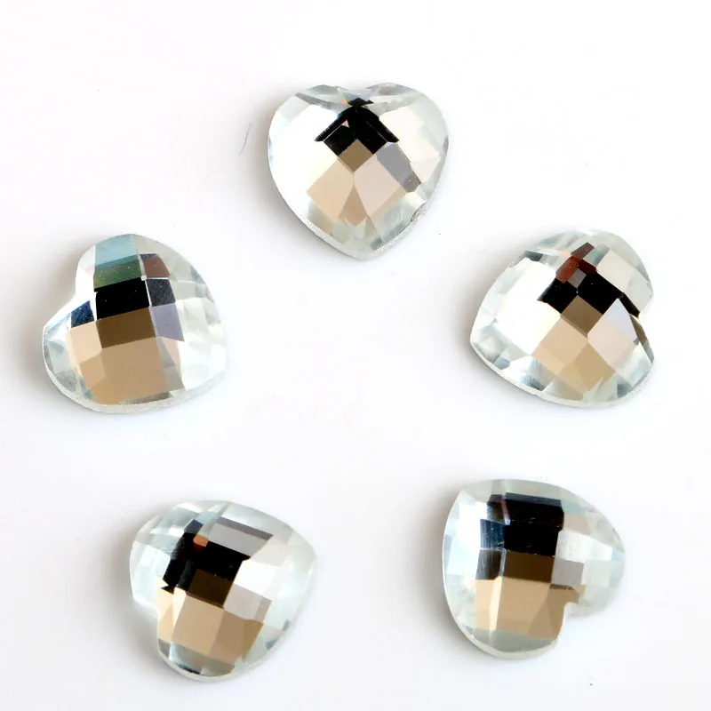 Promotion! 20pcs/lot Clear white heat Crystal HotFix FlatBack Rhinestones DIY clothing accessories |