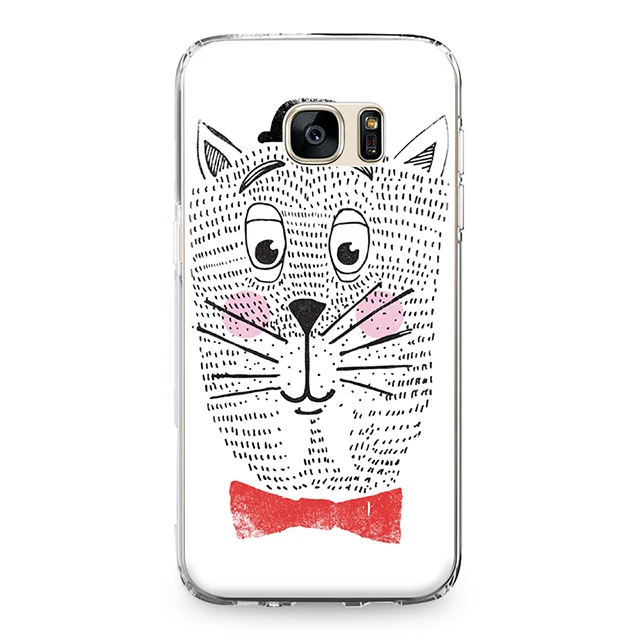 3673 Для samsung Galaxy S5 S6 S7 Edge S8 S9 S10 Plus S10e Note 4 5 8 9 силиконовый чехол для телефона мягкий чехол с рисунком кота котенка Тоторо - Цвет: 3673