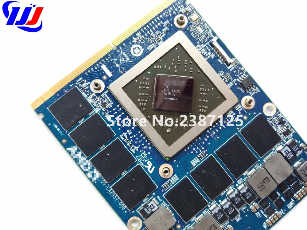 

for D e l l Alienware M17X M18 M18X R1 R2 R3 Laptop A M D Radeon HD 7970M Crossfire GDDR5 2GB Graphics Video Card Drive Case