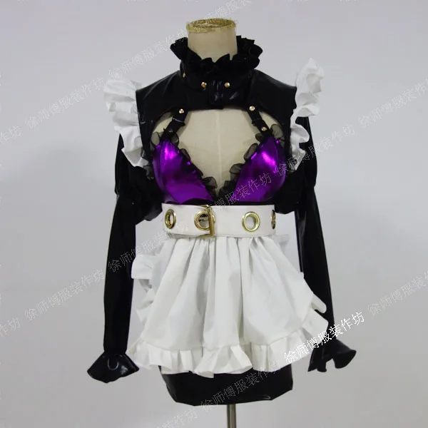 

[Настроить] Аниме! Fate/EXTRA CCC FGO BB платье горничной черное пальто сексуальное бикини униформа Косплей Костюм Хэллоуин для женщин Бесплатная до...