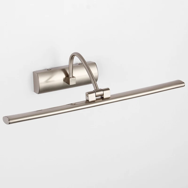 

Modern Stainless Steel LED front mirror light bathroom makeup wall lamps led vanity toilet wall mounted sconces lighting fixture