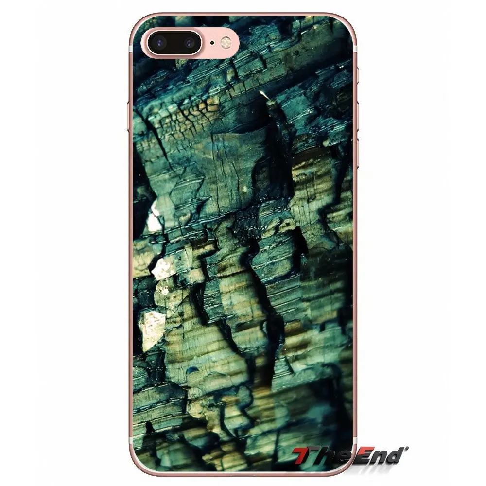 Текстуры камень аксессуары чехол для телефона сумка iPhone X 4 4S 5 5S 5C SE 6 6S 7 8 Plus Samsung