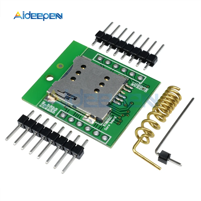 Мини SIM800C GPRS GSM модуль карта MicroSIM основной платы четырехдиапазонный последовательный порт TTL совместимый SIM800L SIM900A