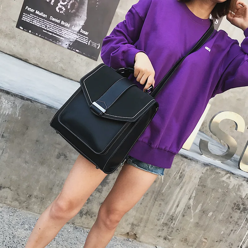 Новый для женщин кожаный рюкзак Mochila Feminina Большой Школьный девочки подростка