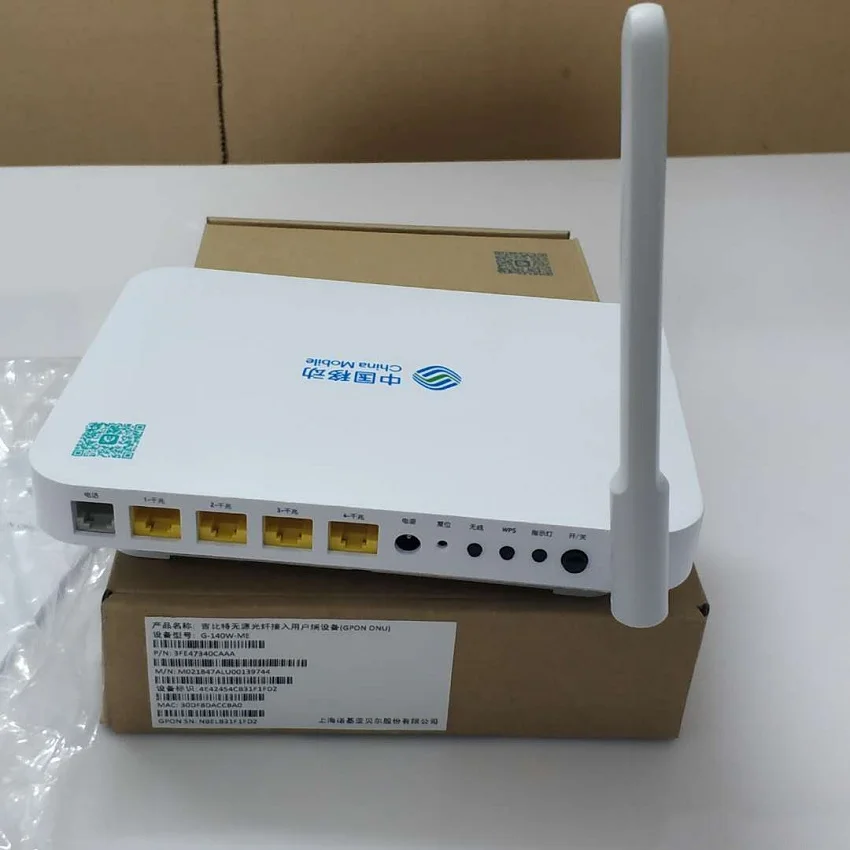 Alcatel lucent Gpon G-140W-ME ONU 4GE + 1 голос 2USB wifi 2 4 г и 5 FTTH gpon ont волоконно-оптическое