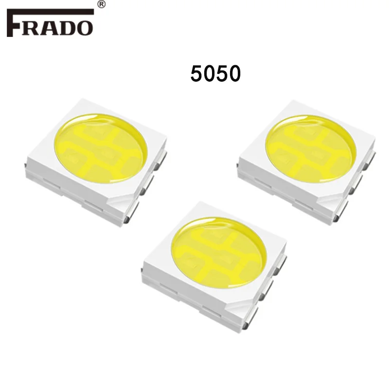50 шт./лот Epistar светодиод SMD 5730 5050 2835 Лампы постоянного тока чип светодиодный s